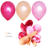 Party Decorations Kit 11pcs Birthday Hats with Pom Poms 20pcs Party Blowouts 6pcs Paper Flower Balls