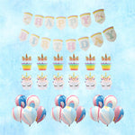 Unicorn Balloon Birthday Decoration Set Drcorative Balloons Kit Birthday Party Supplies