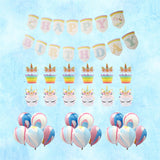 Unicorn Balloon Birthday Decoration Set Drcorative Balloons Kit Birthday Party Supplies
