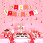 Paper Garland Banner Balloons Kit Hanging Swirl Decoration For Birthday/Wedding/Party Christmas/Decoration
