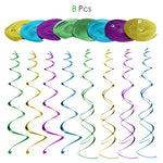 Paper Garland Banner Balloons Kit Hanging Swirl Decoration For Children Birthday/Wedding/Party/Christmas/Decoration