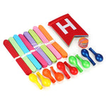 Esonmus Colorful Birthday Party Decoration Supplies Kit Happy Birthday Banner