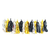 Happy Birthday Banner Tissue Party Decorations Balloon Kit Paper Flowers Hanging Swirl Party Supplies